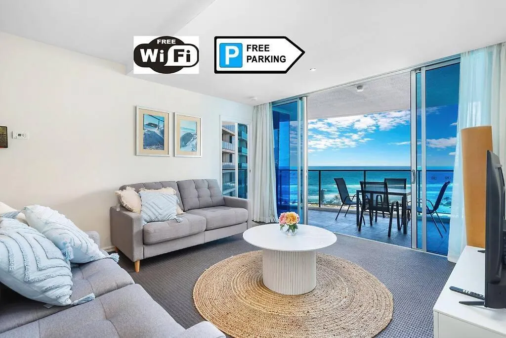 Paradise Living At Hilton With Stunning Ocean View Gold Coast Apartment